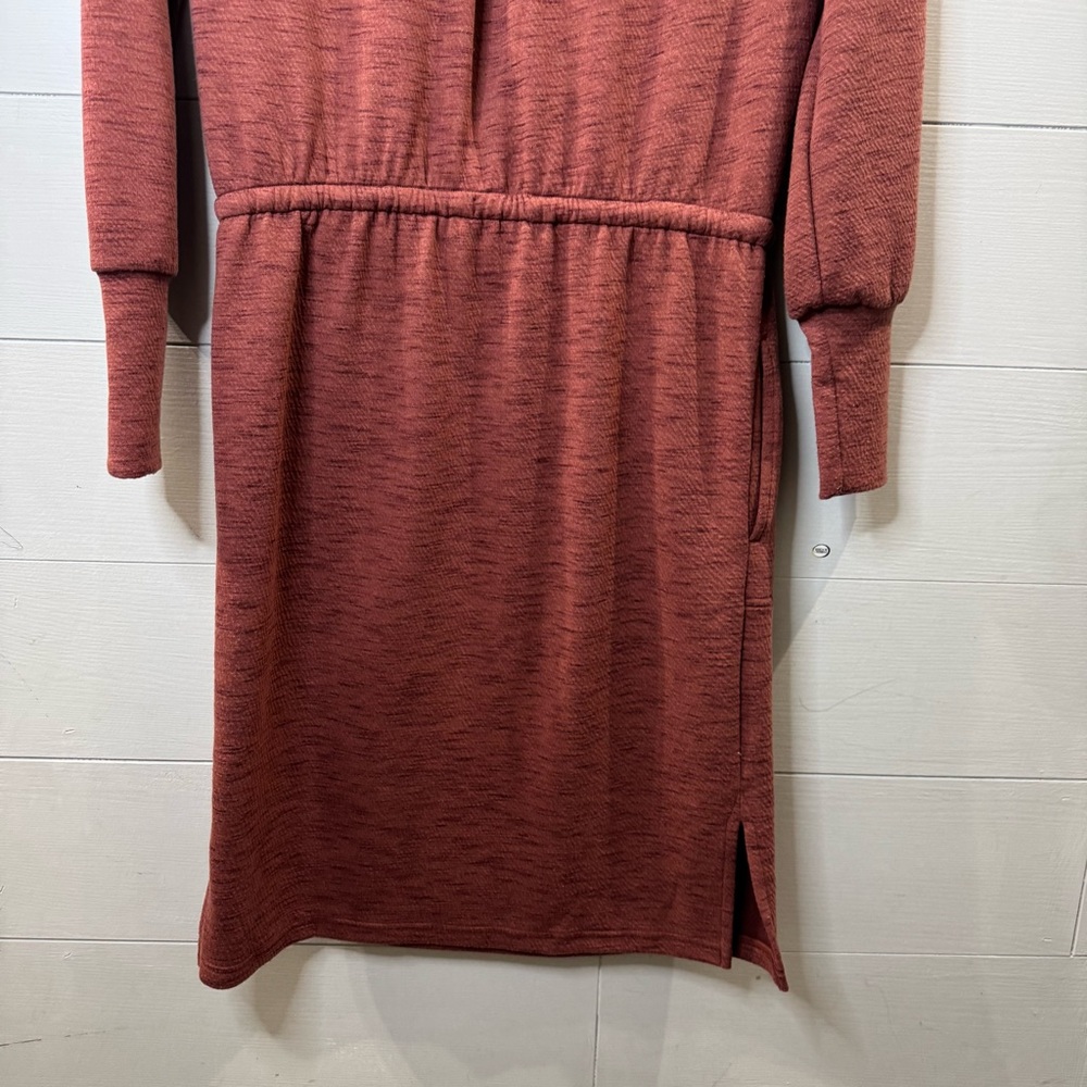 prAna Women's Sunrise Long Sleeve Comfy Dress With Pockets Size Small - Picture 8 of 15